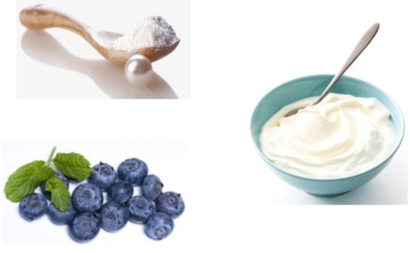 Blueberry Yogurt Pearl Powder Face Mask